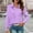 Purple, variant on OGLCCG Sequin Shirts for Women Shiny Casual Long Sleeve Button Down Glitter Blouse Dressy Fashion Lapel Collar Sparkly Party Shirt Tops,M,Purple