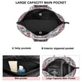 thumbnail image 3 of Pioneer Flower Floral Print Pattern Travel Tote Bags for Women Carry On,Large Weekender Bags for Women Travel,Multi Functional Duffle Bag for Work,Shopping,Sports, 3 of 5