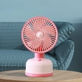 thumbnail image 4 of Avdolw Rechargeable Mini Desk Fan - USB Powered, Quiet, Multi-Speed, Compact Mini Fan for Office, Home, Bedroom, Desk & Travel, 4 of 6