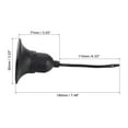 thumbnail image 2 of Uxcell 82x77mm E26/E27 110-220VAC 60W Screw Base Bulb Holder Waterproof Lamp Socket 5 Pack, 2 of 5