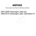 thumbnail image 2 of Transit Auto Rear Strut and TOR Link Kit Mount for Car 2007-2009 Volkswagen Jetta City - Left Right Side (Driver Passenger) KSS-107400, 2 of 2