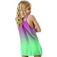 thumbnail image 6 of Ashirexll Teen Summer Dresses, Girls Summer Dress, Summer Dress for Girls Sleeveless Strap Dress with Pockets Casual Gradient Color, 6 of 6