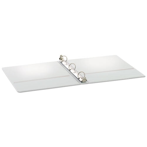 Treated Binder ClearVue Locking Round Ring Binder, 3 Rings, 1 Treated Binder ClearVue Locking Round Ring Binder, 3 Rings, 1