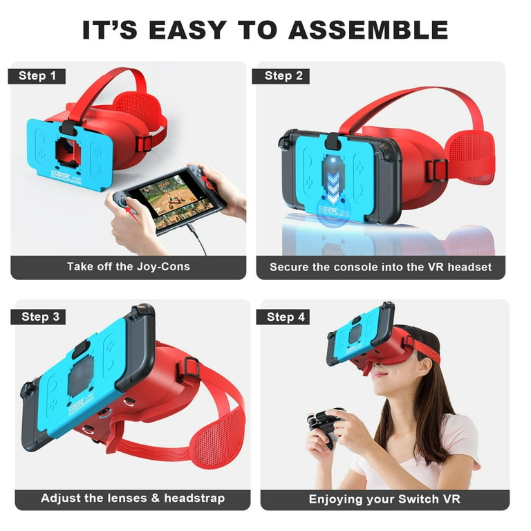 VR Headset for Nintendo Switch 2 Model Virtual Reality VR Glasses