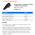 thumbnail image 2 of Distributor Rotor - Compatible with 1988 - 1996 Ford E-350 Econoline 1989 1990 1991 1992 1993 1994 1995, 2 of 2