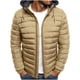 thumbnail image 1 of Puntoco Chaqueta Con Capucha De Color Sólido Para Hombre, Chaqueta Acolchada De Algodón, Chaqueta Acolchada De Algodón De Moda, Chaqueta Acolchada De Algodón Cálida Para Hombre, 1 of 6