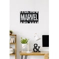 thumbnail image 2 of Marvel Sketch - Marvel Logo Wall Poster with Push Pins, 14.725" x 22.375", 2 of 4