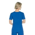 thumbnail image 4 of Landau Essentials Tailored Fit 4-Pocket V-Neck Scrub Top for Women 8111, 4 of 8