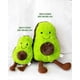 thumbnail image 2 of Peluche de aguacate con pie, muñeco de peluche para Navidad, San Valentín, cumpleaños y decoración del hogar, bonito cojín cómodo para niños., 2 of 5