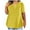 Yellow, variant on Hauaitttt Women's Fashion V Neck Shirt Casual and Soft Short Sleeved Top Basic T Shirt Woman S Tee Shirt Short Sleeve Athletic Shirt Women Womens Work Shirt Short Sleeve Athletic Tops for Women Short