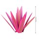 thumbnail image 5 of Inteprter 9 piezas de hojas de Agave, montaje DIY, estatua de planta de arte del hierro, decoración del hogar, jardinería para estacas de Decoración del hogar Rojo, 5 of 6