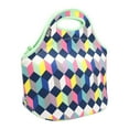 thumbnail image 3 of BUILT Gourmet to Go Neoprene Lunch Bag in Geo Pattern, 3 of 4