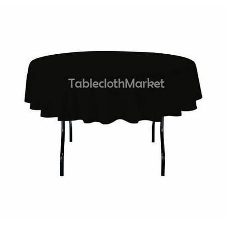 

10 Pack 60 Inch round Polyester Tablecloth 24 COLOR Table Cover Wedding Event