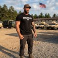 thumbnail image 3 of Gift Set for Men – American Workout Gym Shirt with Spartan Warrior Pendant, Mens Gym T-Shirt, Fitness Gift, Motivational Gym Wear, 3 of 8