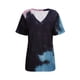 thumbnail image 3 of Fiudx Camisetas para Mujer Blusa de Manga Corta con Cuello Redondo y Estampado Cómodo Informal para Mujer a La Moda, 3 of 4