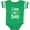 Football Green and White, variant on Inktastic I Love my Daddy- hearts Boys or Girls Baby Bodysuit