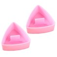 thumbnail image 1 of Onigiri Mold Triangle, 2 Pack Large Rice Ball Mold Sushi Makers, Japanese Rice Cooker Kit for Lunch Bento, 1 of 5