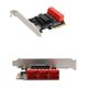 thumbnail image 3 of Tarjeta de expansión PCI-E a Sata 3.0 de 6 puertos compatible con PC de escritorio, compatible con Windows y Mac., 3 of 5