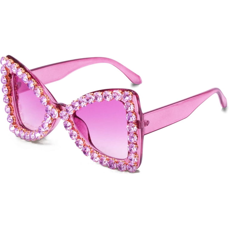 Bling Bedazzled Rhinestone Sunglasses for Women Sparkly  display picture 1