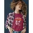thumbnail image 2 of My Steamboat Captain Costume T-shirt Color Women's -SmartPrintsInk Designs, 2 of 4