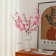 thumbnail image 2 of Arreglo floral artificial con forma de rama de flor de durazno rosa for sala de estar, comedor y hogar., 2 of 4