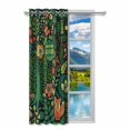 thumbnail image 2 of MKHERT Forest Design Blackout Window Curtain Drapes Bedroom Living Room Kitchen Curtains 52x84 inch, 2 of 2