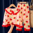 thumbnail image 1 of Conjunto de pijamas de Disney Mickey Mouse Minnie para niños, ropa de dormir de manga larga, traje de princesa Wind Girl para bebé, ropa de dormir para niña, Suit10 altura 105-115cm zhangyuxiang CONDUJO, 1 of 2