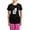 With Pink Pant, variant on CafePress - Crazy Cat Lady Women's Dark Pajamas - Women's Short Sleeve Print T-Shirt and Pants Dark Cotton Pajama Set