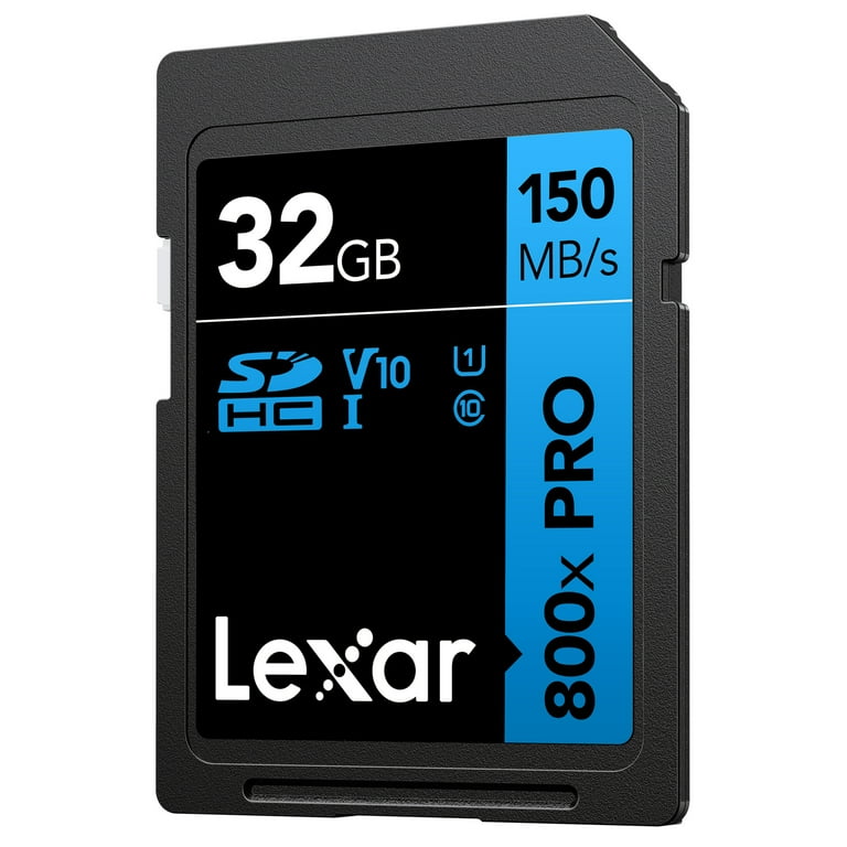 Lexar High-Performance 800x PRO SDHC/SDXC UHS-I Card BLUE Series