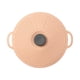 thumbnail image 3 of Tapa de silicona reutilizable para olla con asa, sello hermético, cubierta de silicona para tazón. Naranja 28cm, 3 of 9