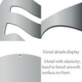 thumbnail image 4 of Guitar Metal Wall Decor Silver Music Metal Wall Art Hanging Ornament Iron Music Note Wall Decoration Sculpture Wall Decor for Modern Farmhouse Rustic Home Living Bathroom 12 x 6.8Inch for DIY, 4 of 9