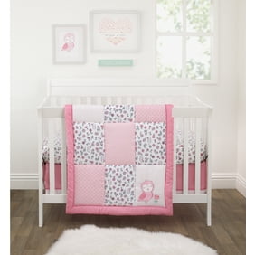Zoe Floral Aqua And Purple Baby Girl Crib Bedding 11 Piece Sleep