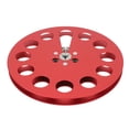 thumbnail image 2 of 7 Inch Empty Tape Reel, Aluminum Alloy Metal Tape Reel, Suitable for 1/4 Inch Tape, Universal Open Reel Sound Tape Empty Reel for  Studer Recording, with Multiple Wind, 2 of 7