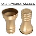 thumbnail image 3 of Luxshiny Metal Cup Golden Retro Design Beverage Container 1Pcs, 3 of 6