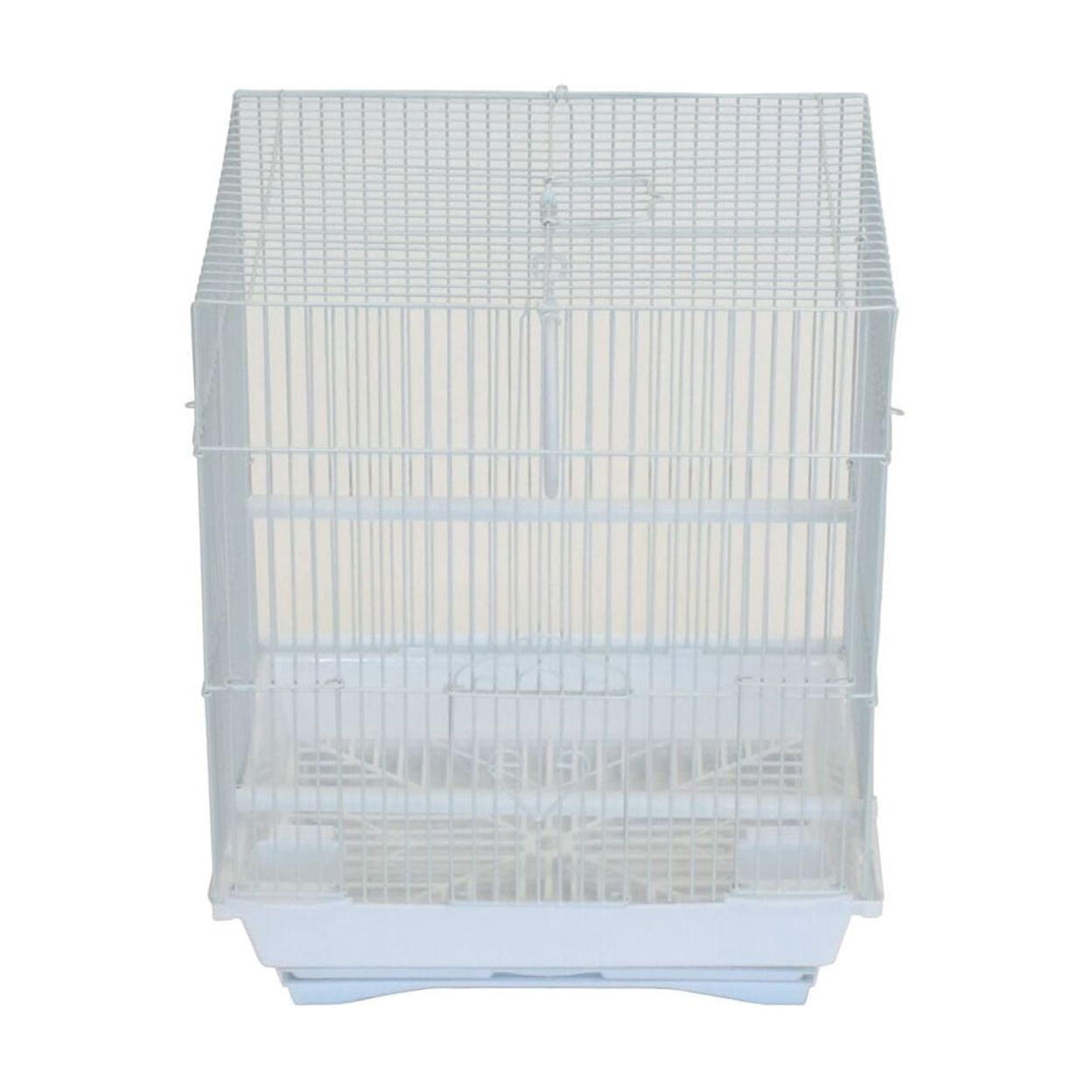 YML Group A1124MGRN Flat Top Small Parakeet Cage, 11" x 8.5" x 14"