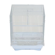 YML A1124MWHT Flat Top Small Parakeet Cage