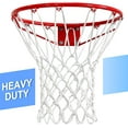 thumbnail image 1 of Basketball Net Outdoor, Professional Heavy Duty Basketball Net Replacement,All Weather Anti Whip, Suitable for Outdoor Standard 12 Loops Basketball Hoop, 1 of 4