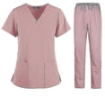 thumbnail image 1 of Uniformes Médicaux en Tissu à Manches Courtes pour Femmes Infirmières, 1 of 4