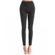 thumbnail image 2 of Jeggings ajustados negros elásticos sexys para mujer, leggings vaqueros suaves, talla pequeña y mediana, 2 of 5