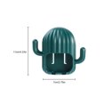 thumbnail image 3 of Naiovety Soporte para cepillos de Ventosa Pared Baño Organizador universal para cepillos de Soporte de drenaje Estilo cactus Estante Type3 NO3 Naiovety HA061310-02, 3 of 6