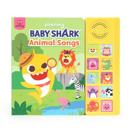 UPC: 9791190374361 | Baby Shark Animal Songs 10 Button Sound Book Pinkfong Baby Shark Nursery Rhymes Children s Sound Books Interactive Learning Books for Toddlers Learning & Education Toys Baby Shark Gifts for Kids