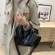 thumbnail image 1 of Bolso Compras Bolsas Superior Pequeñas Carteras Y Hombro para Mujeres PU Cuero 2 Piezas Correa Ancho Ajustable Con Vagabundo, 1 of 9