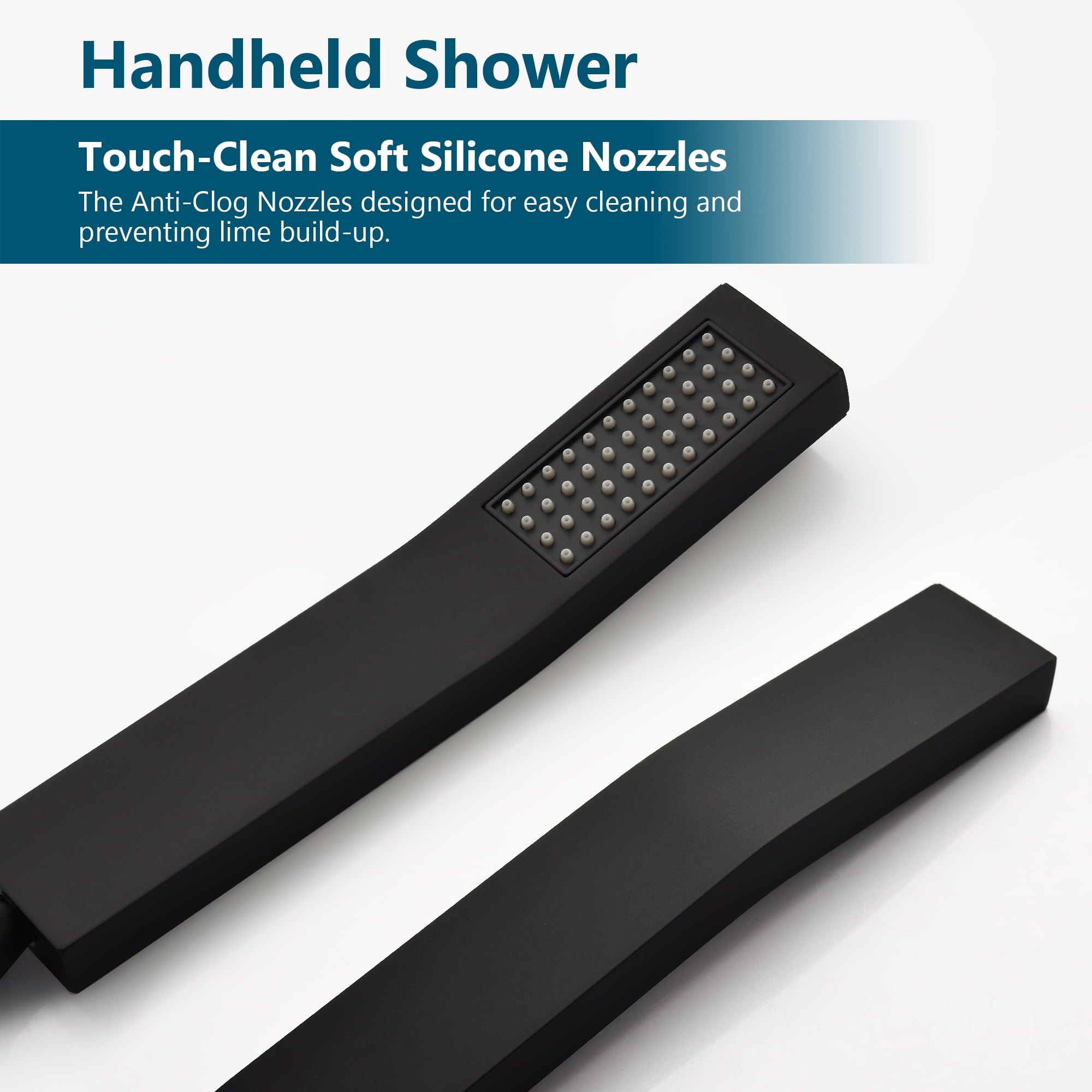 10 Inch Bathroom Luxury Rain Mixer Complete Combo Set Ceiling-Mounted Rainfall Shower Head and Handle System