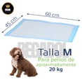thumbnail image 2 of Pañal Almohadilla Entrenamiento Para Perro Y Gato 50pz 45*60 MEDIANO., 2 of 5