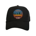 thumbnail image 1 of Gravity Outdoor Chapeau de Camionneur Réglable en Paille Yosemite - Noir, 1 of 2