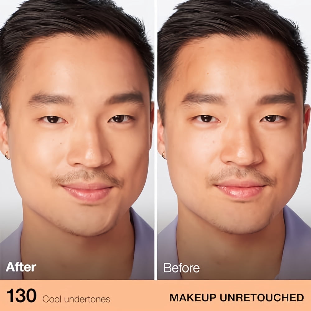 Maybelline Fit Me Dewy + Smooth Liquid Foundation Makeup with SPF 18, Buff Beige (Pack of 3)