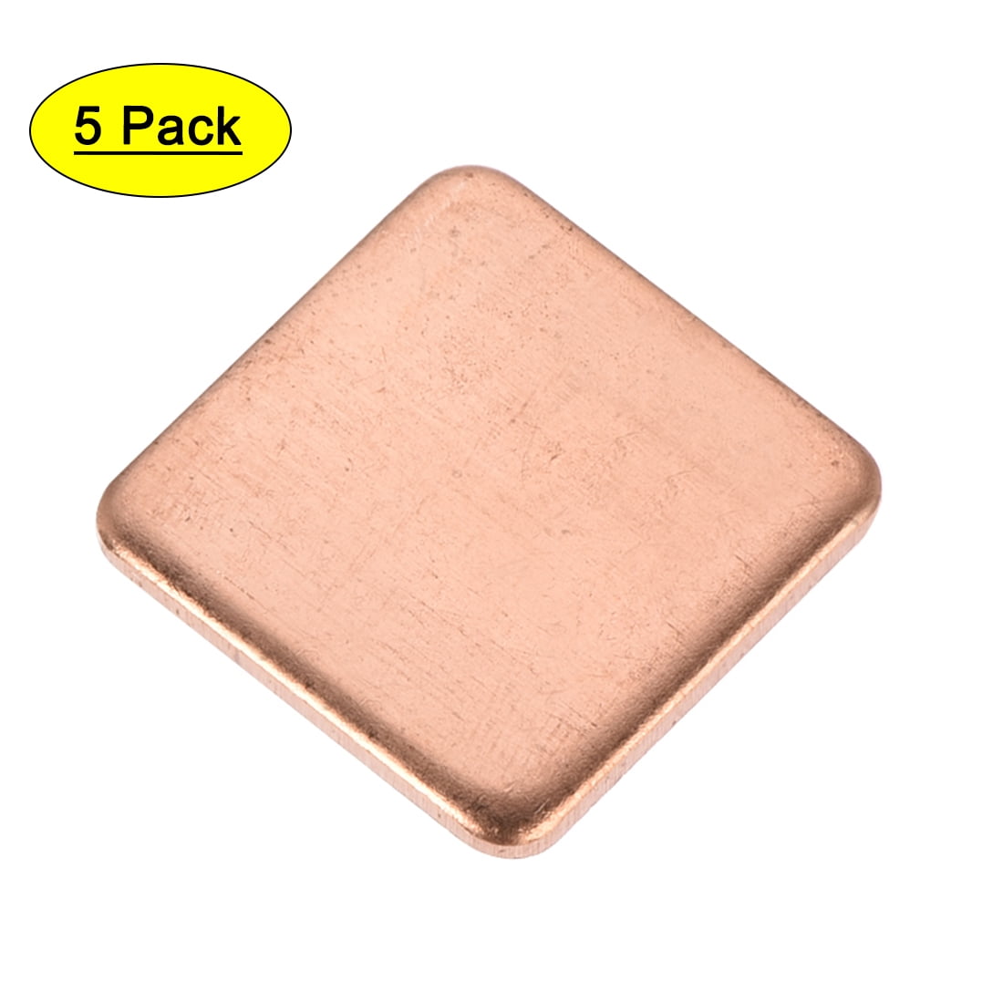 Flat Thermal Pad IC Chipset Copper Heatsink for CPU GPU RAM Chip 15 x