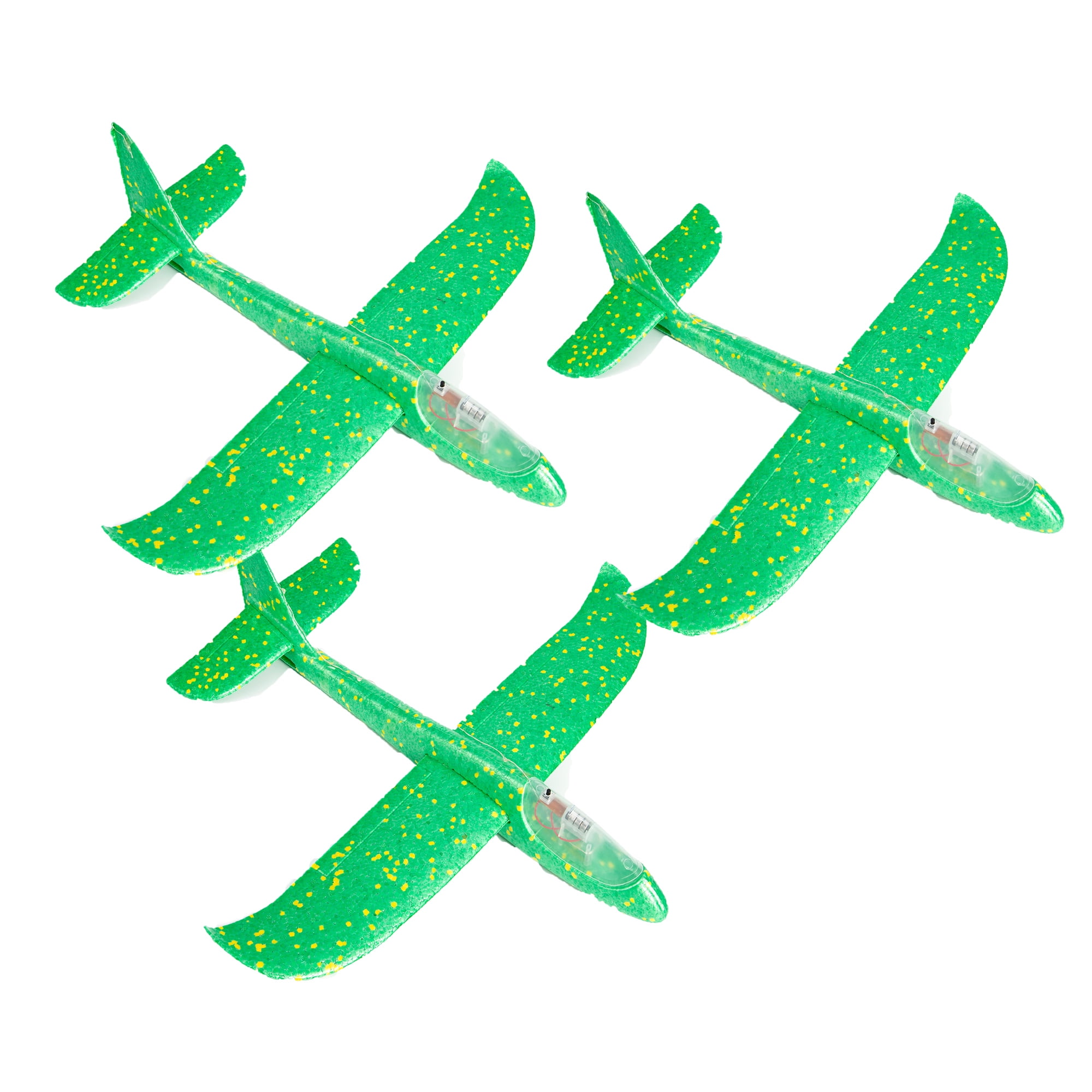 3pcs Glider Airplane Throwing Foam Airplane Foam Airplanes,Throwing