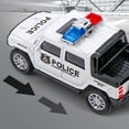 thumbnail image 7 of Cheers.US 1/36 Simulation Police Car Vehicle Pull Back Truck Model Kids Toy Christmas Gift,Durable with Exquisite Workmanship., 7 of 7