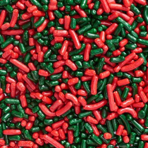 Sprinkles - Red and Green Mix - 6oz